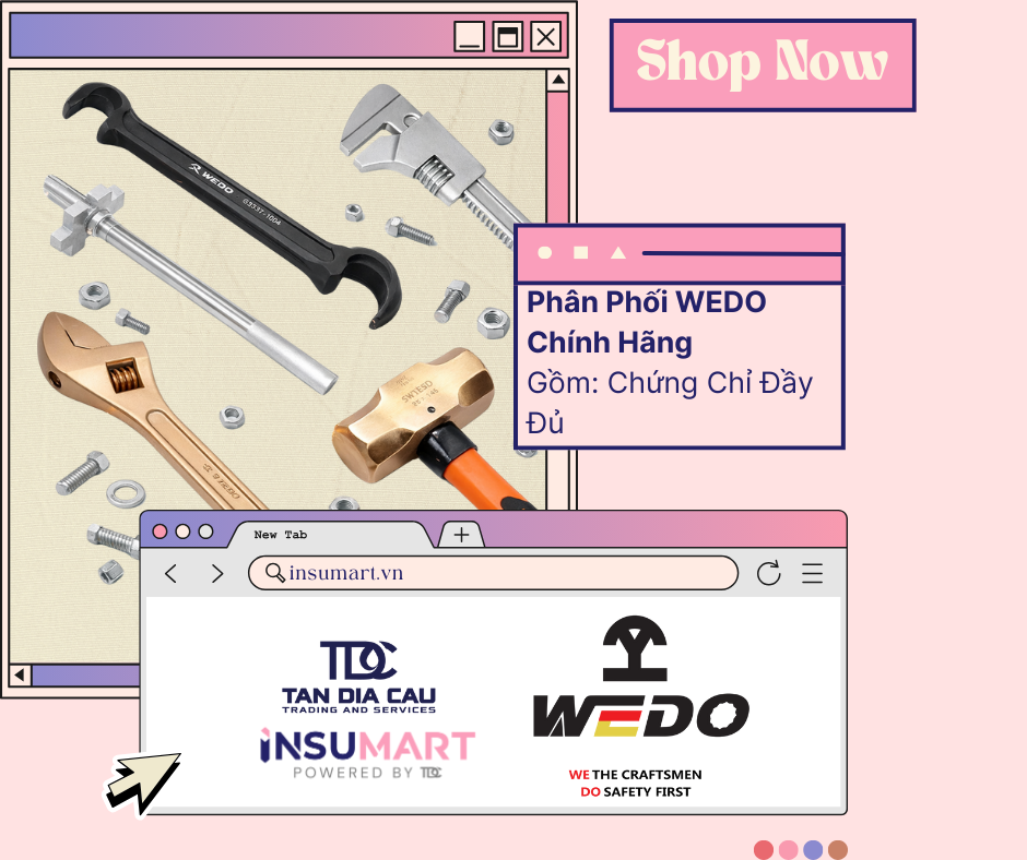 Khám Phá Phân Phối Wedo Việt Nam – Dụng Cụ Chất Lượng Cao
