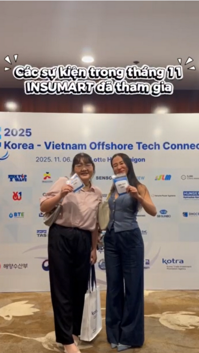 RECAP NHỮNG SỰ KIỆN INSUMART ĐÃ THAM GIA TRONG THÁNG 11