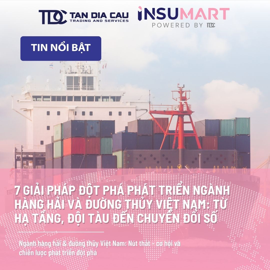 7 Giải Pháp Đột Phá Phát Triển Ngành Hàng Hải và Đường Thủy Việt Nam: Từ Hạ Tầng, Đội Tàu đến Chuyển Đổi Số