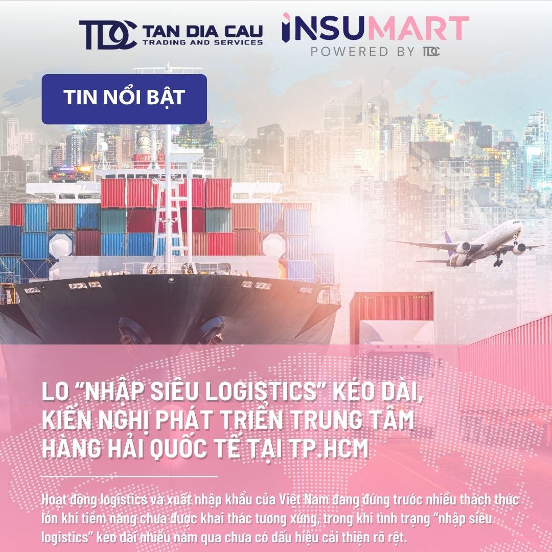 Lo “nhập siêu logistics” kéo dài, kiến nghị phát triển trung tâm hàng hải quốc tế tại TP.HCM