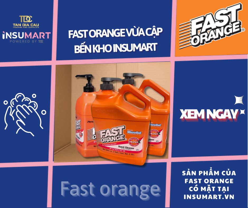 FAST ORANGE ĐÃ VỀ LẠI INSUMART – “CHẤT BẨN CỨ ĐỂ FAST ORANGE LO”!