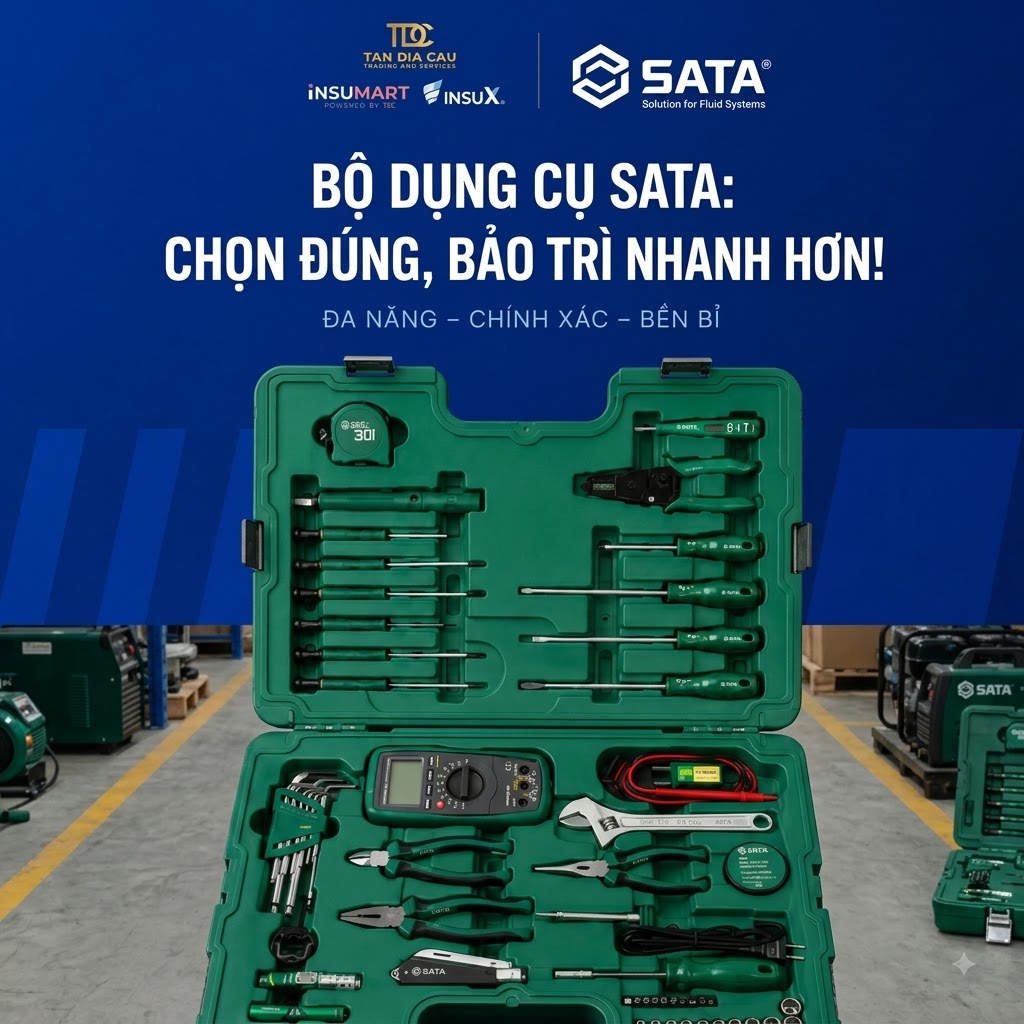 Bộ Socket SATA Cho Bảo Trì Công Nghiệp: Nên Chọn Loại Nào Tối Ưu?