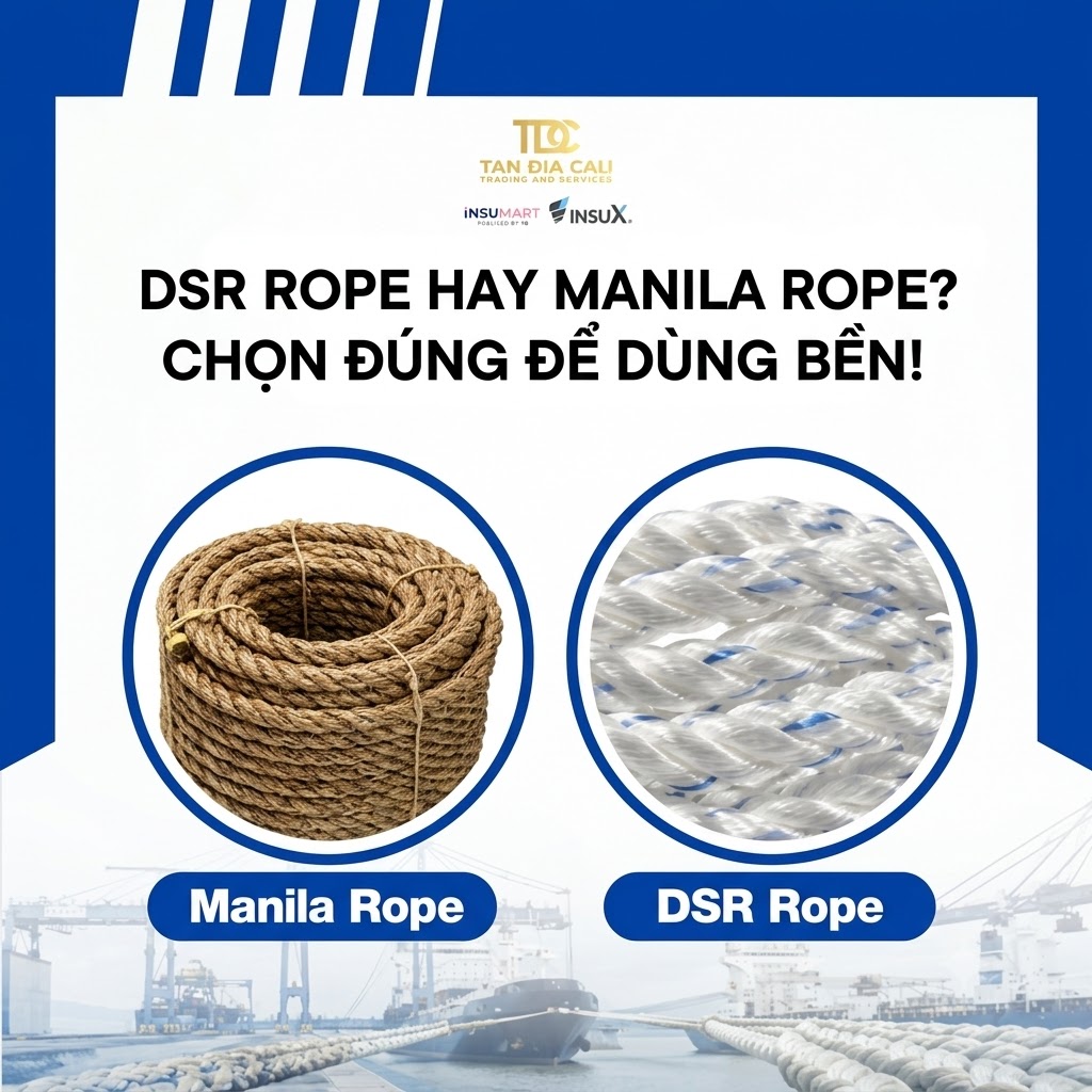 So Sánh Polypropylene vs Manila Rope: Đâu Là Lựa Chọn Tối Ưu Cho Công Nghiệp?