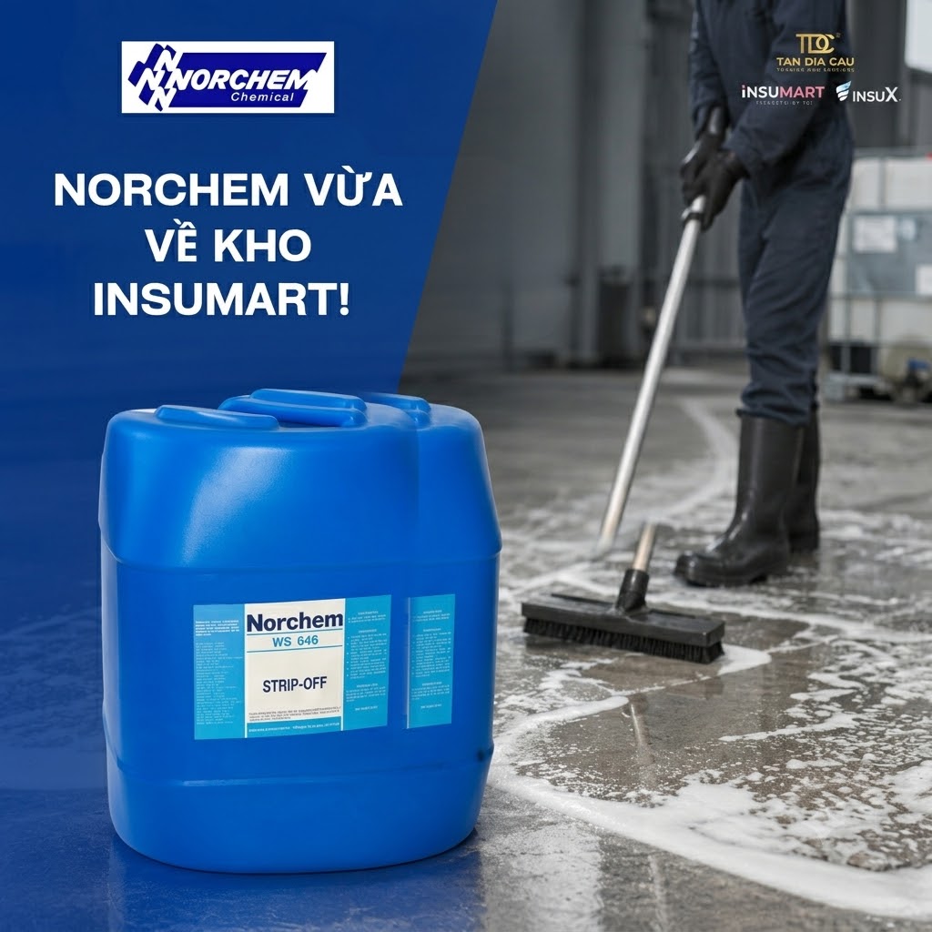 Hóa Chất Xử Lý Nước Thải Norchem Gồm Những Loại Nào? Giải Pháp Từ INSUMART