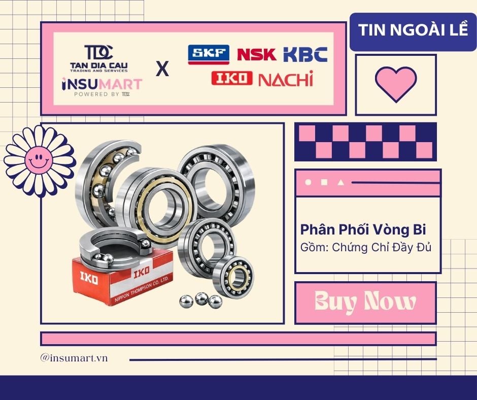 Mua vòng bi chính hãng vẫn hỏng? 5 lý do bạn không ngờ tới và giải pháp từ INSUMART