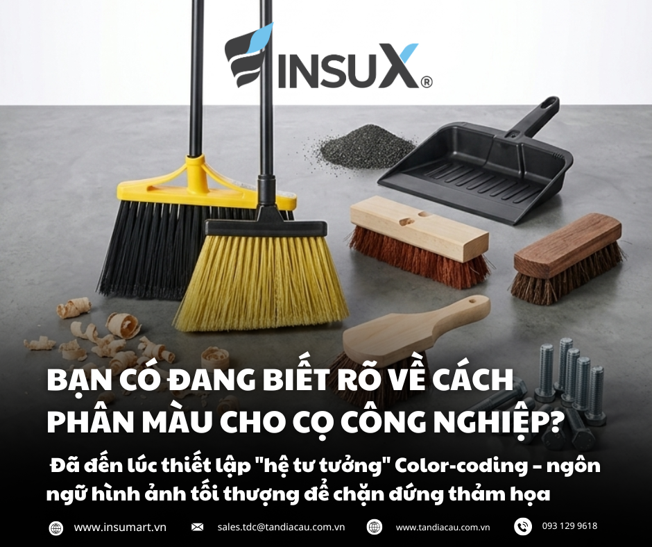 Giải Mã Hệ Thống Phân Màu (Color-Coding): Tiêu Chuẩn Bắt Buộc Chặn Đứng Thảm Họa Nhiễm Chéo Công Nghiệp