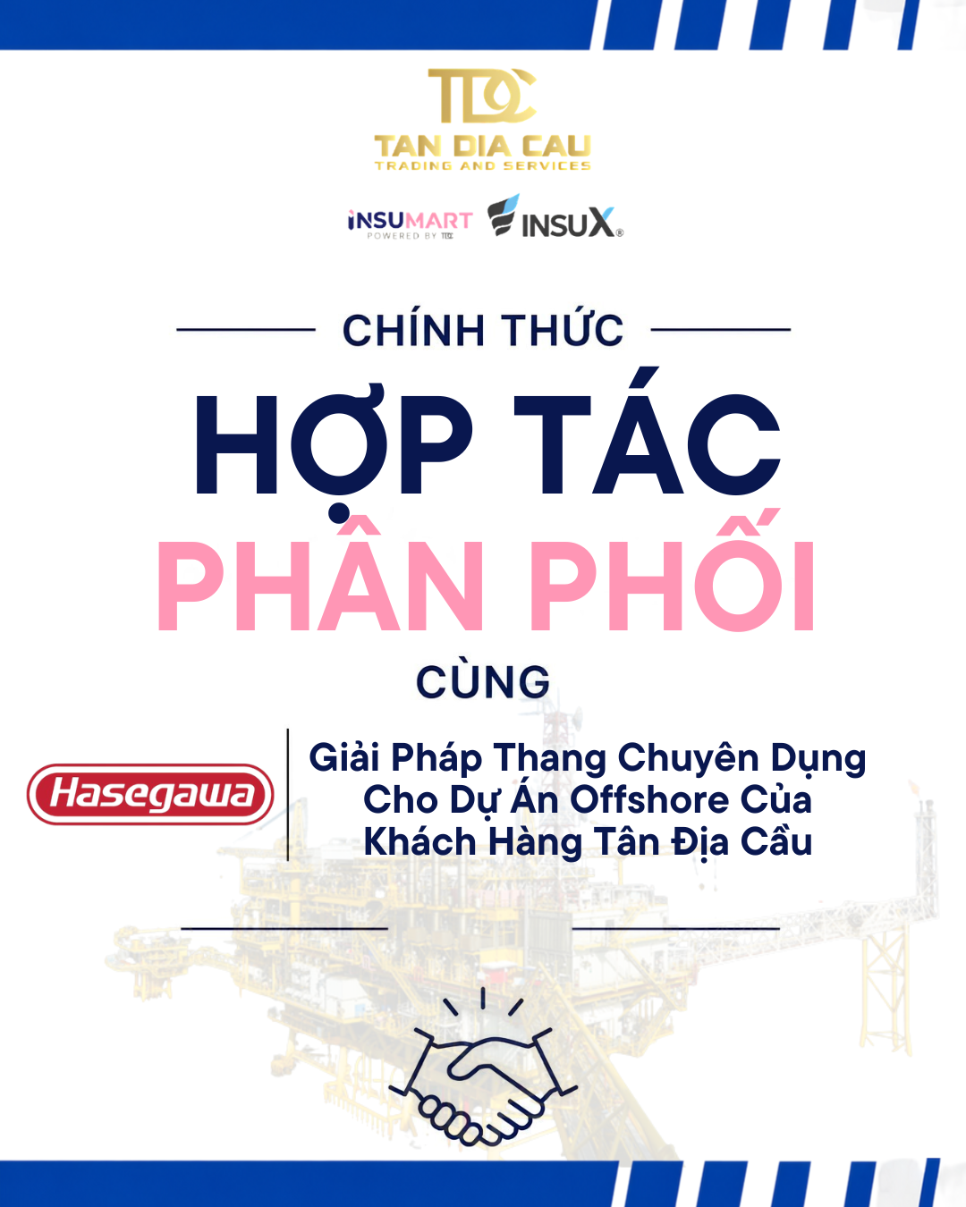 CHÍNH THỨC PHÂN PHỐI THƯƠNG HIỆU THANG HASEGAWA TRÊN NỀN TẢNG INSUMART