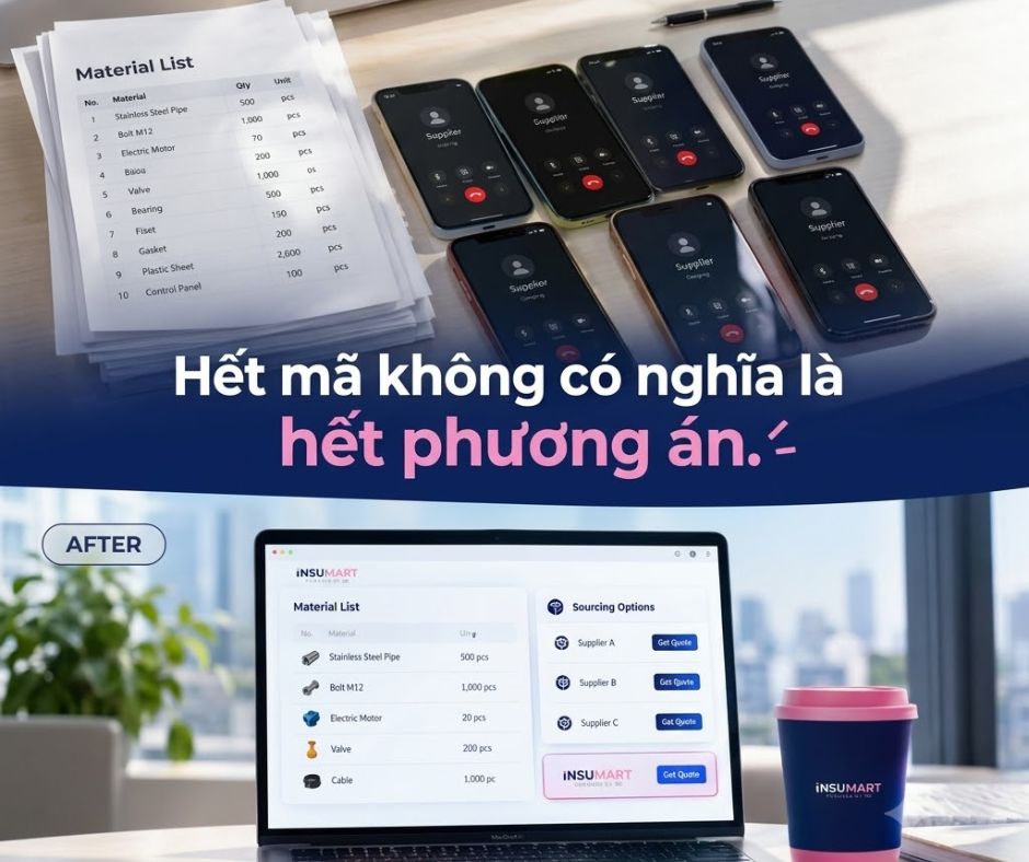 Mã PPE Khách Yêu Cầu Hết Hàng? Cách Chọn Mã Thay Thế | INSUMART