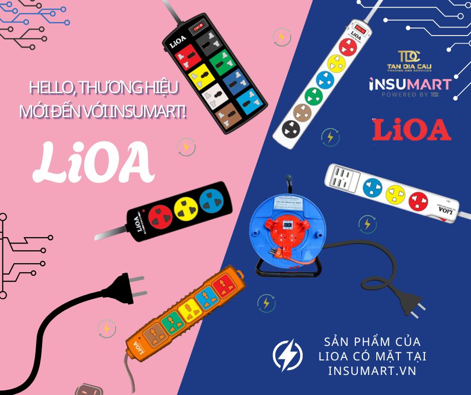 LiOA chính thức có mặt trên Insumart – Giải pháp ổn định điện “quốc dân” cho doanh nghiệp!