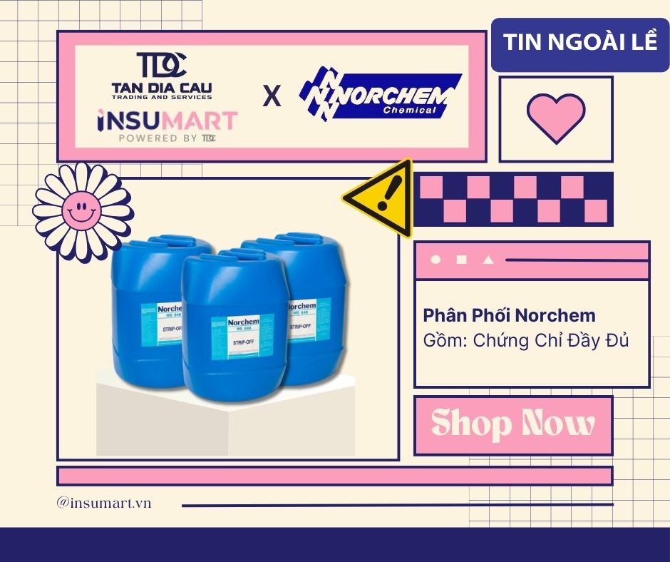 Norchem Strip-Off WS646: Giải pháp hàng đầu cho việc bóc lớp phủ sàn công nghiệp 2024–2025