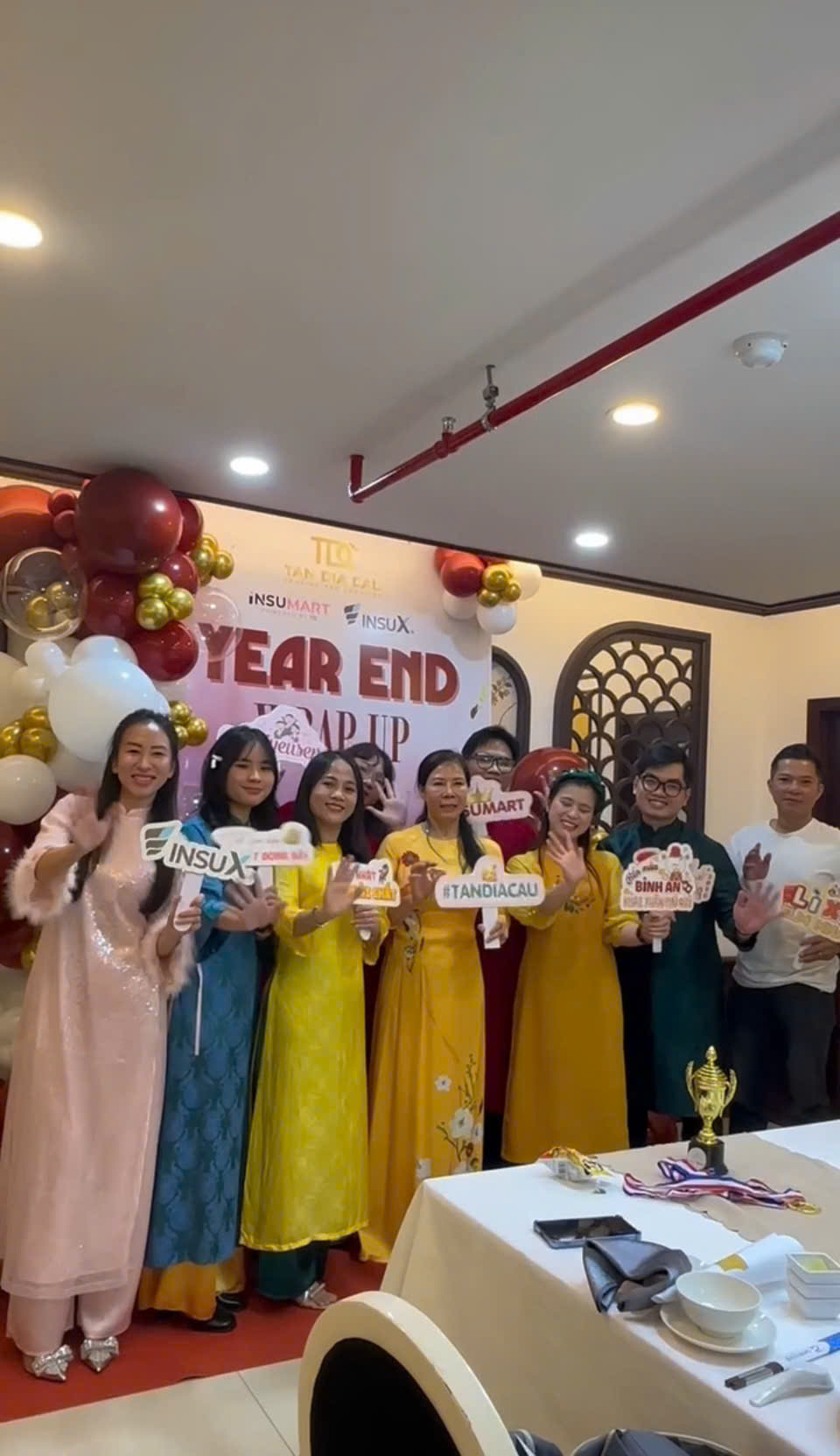 Year - end party chuyện chưa kể của nhà TDC/INSUMART