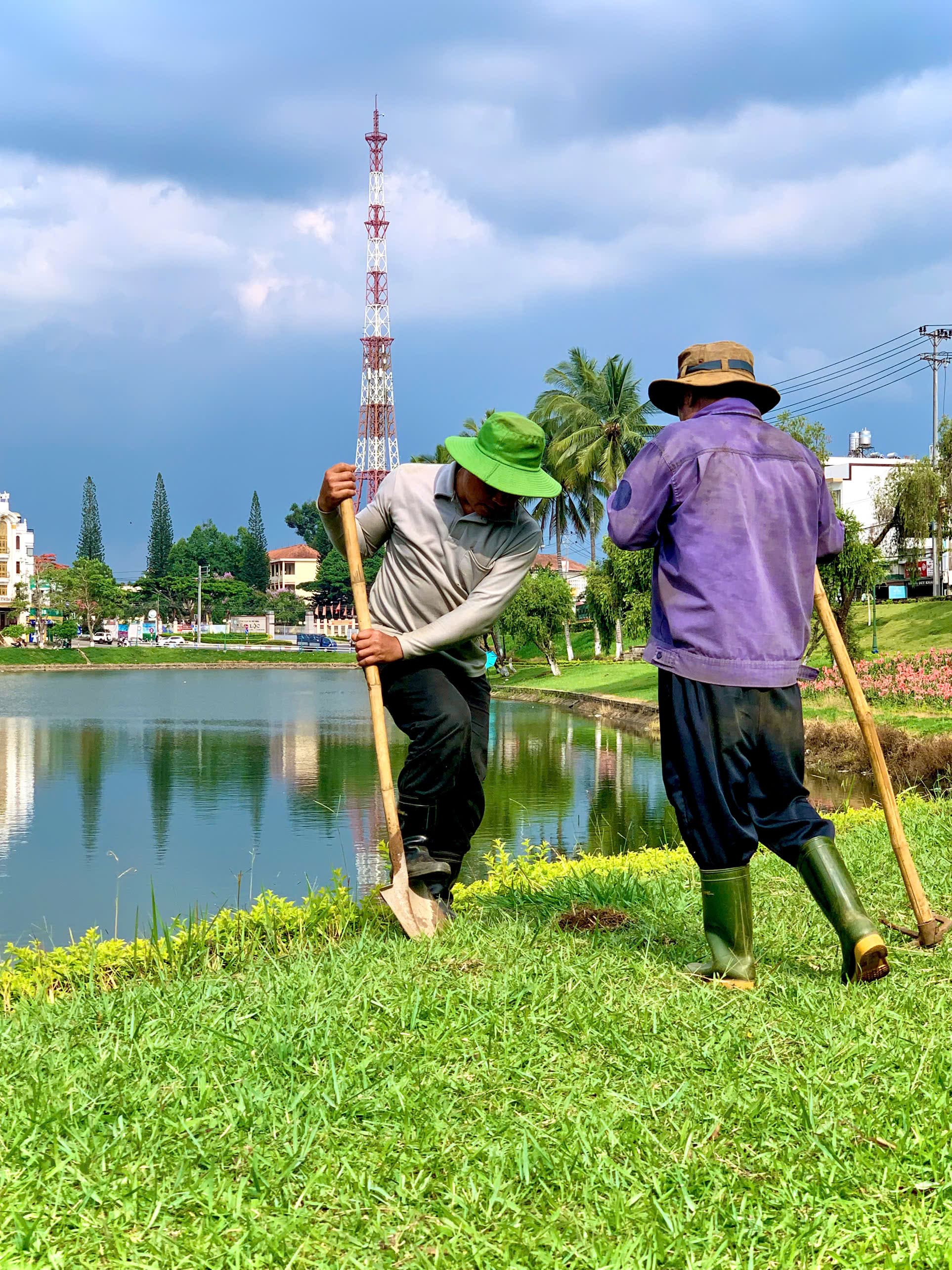 Kiến tạo mảng xanh bền vững cho đô thị.
