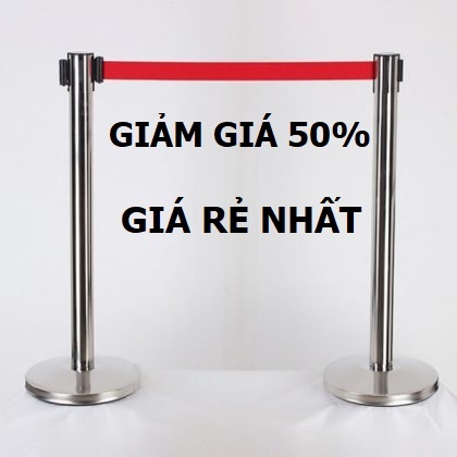 cột chắn inox dây kéo căng
