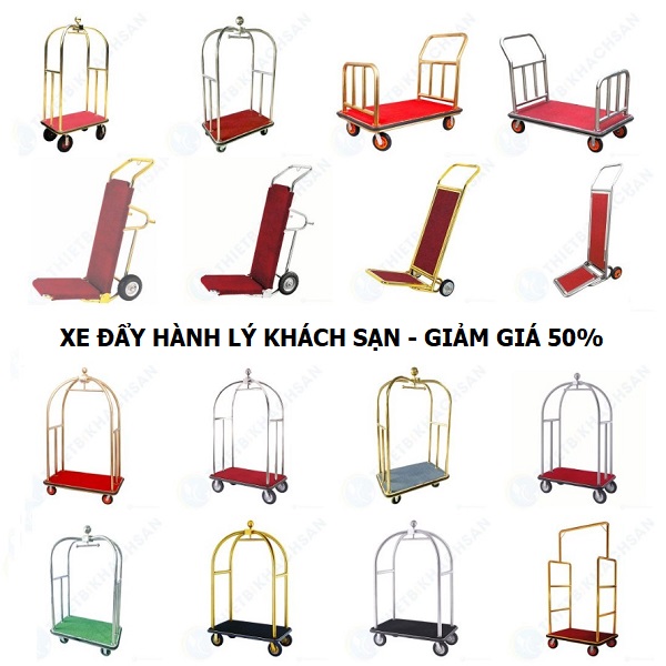 Xe đẩy hành lý khách sạn