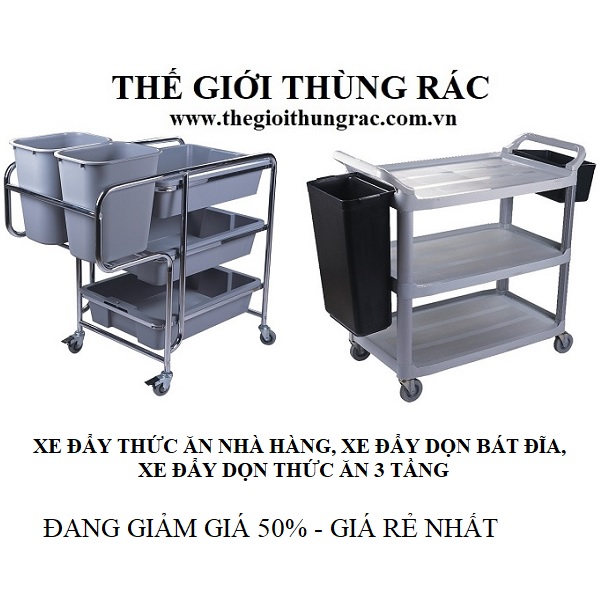 xe đẩy đồ ăn khách sạn, xe đẩy thức ăn nhà hàng, quán ăn