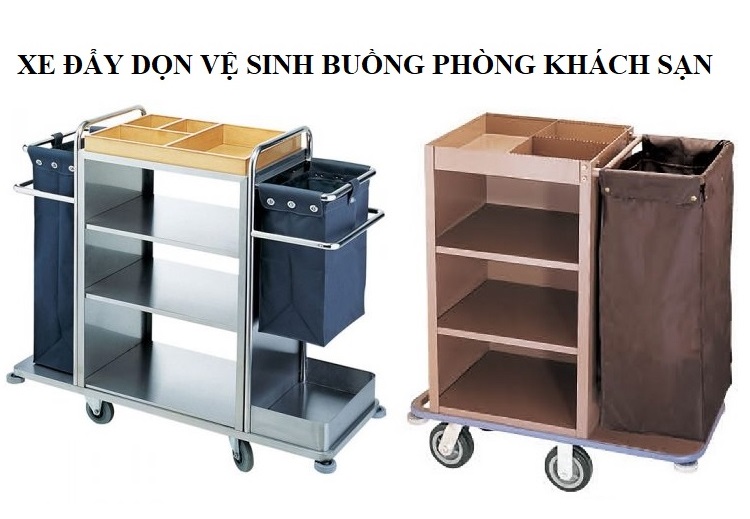 Xe làm buồng, xe dọn phòng khách sạn