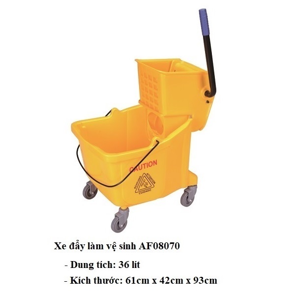 Xe vắt nước lau sàn công nghiệp 36L