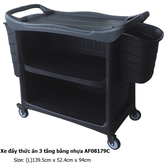 Top 10 xe đẩy đồ ăn khách sạn, xe đẩy thức ăn nhà hàng, quán ăn thường sử dụng tốt, giá rẻ