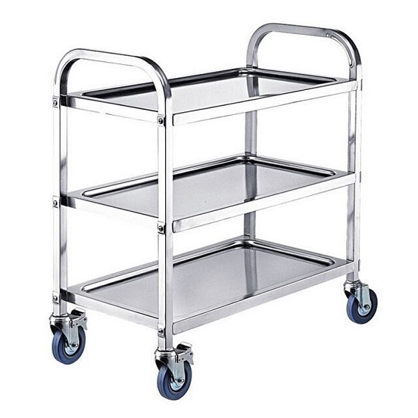 Top 10 xe đẩy đồ ăn khách sạn, xe đẩy thức ăn nhà hàng, quán ăn thường sử dụng tốt, giá rẻ