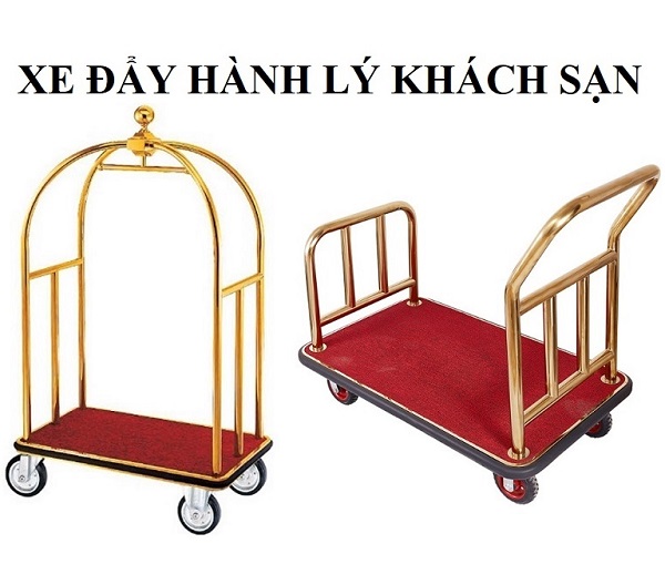 Top 5 xe đẩy hành lý khách sạn tốt, giá tốt