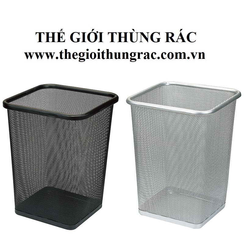 Sọt rác lưới hình vuông