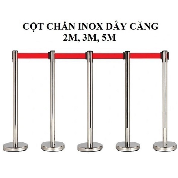 Thanh chắn inox dây căng 2m