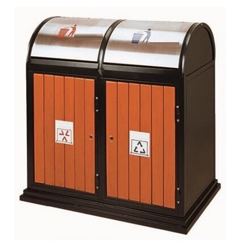 Thùng rác công cộng 2 ngăn A78-O