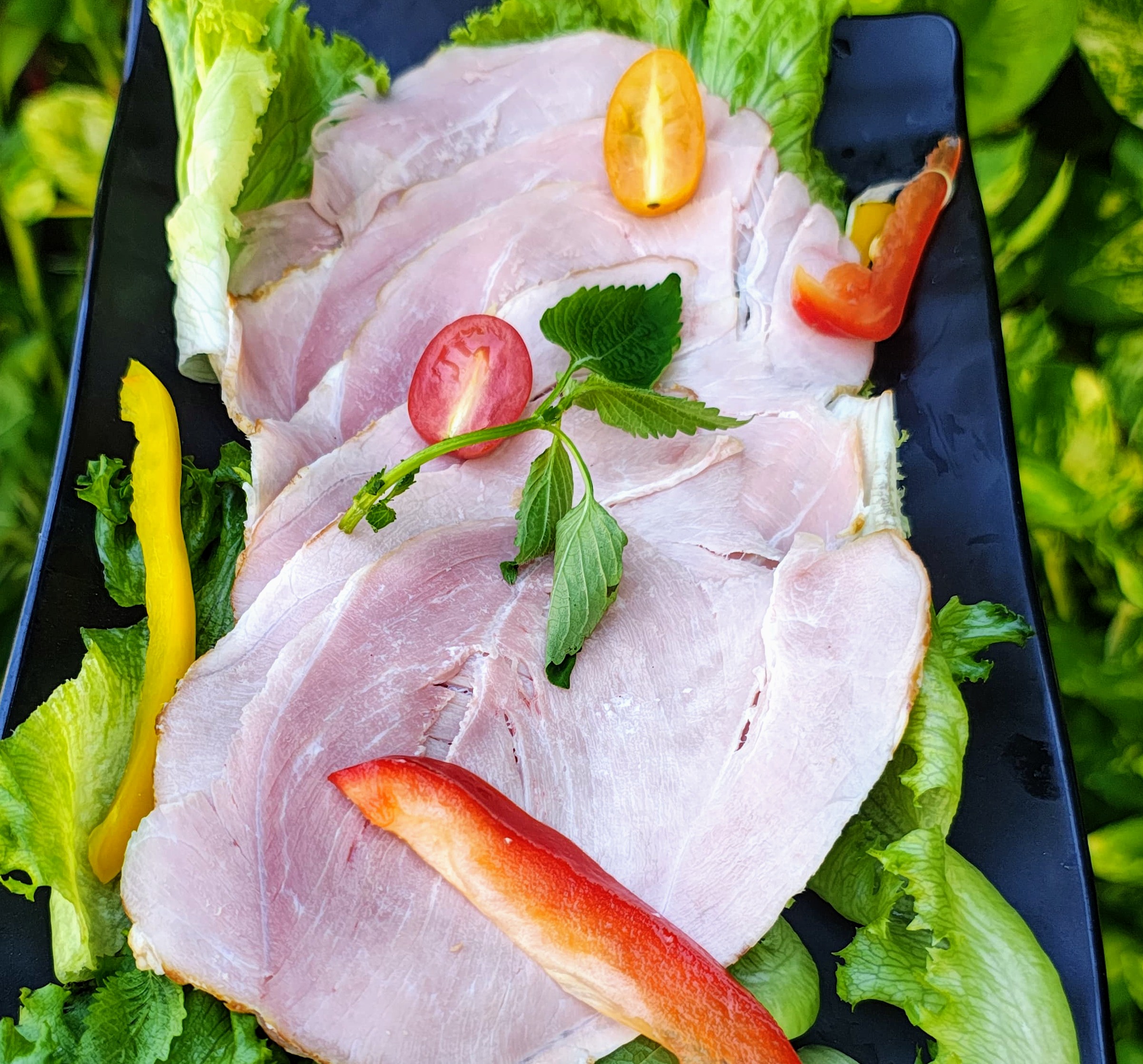 Smoked ham 100g (sliced)