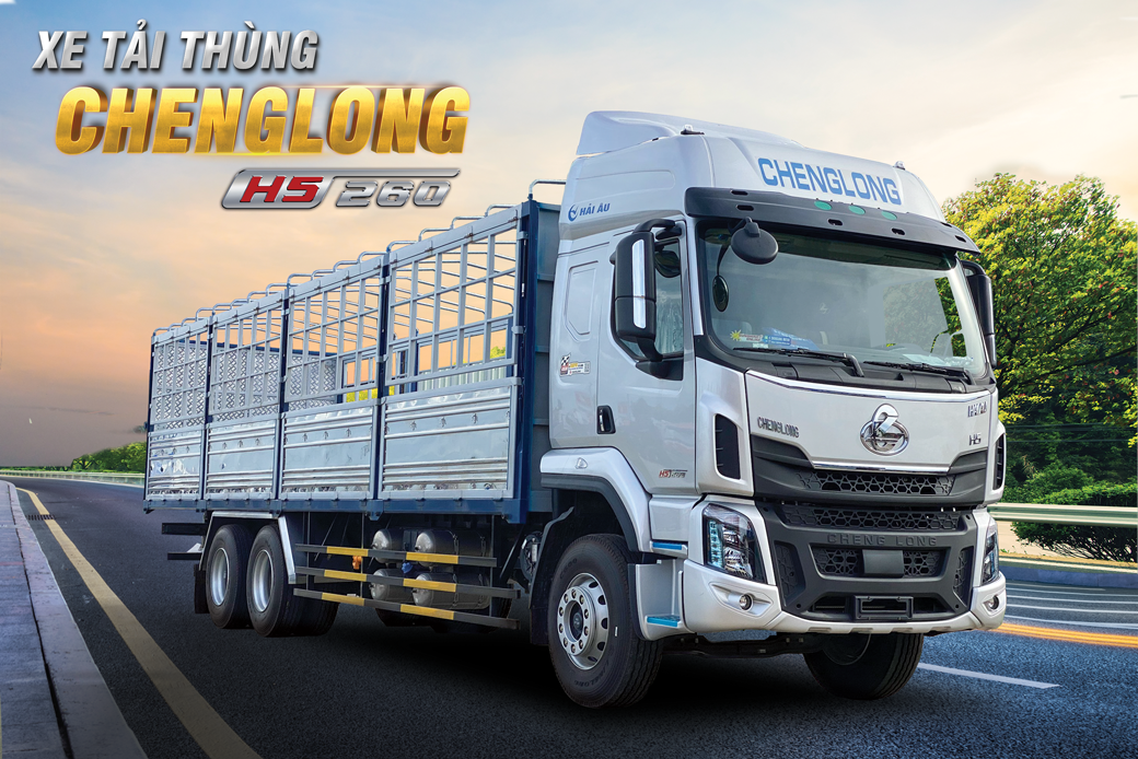 XE TẢI THÙNG CHENGLONG H5 6X2R 260HP - THÙNG DÀI