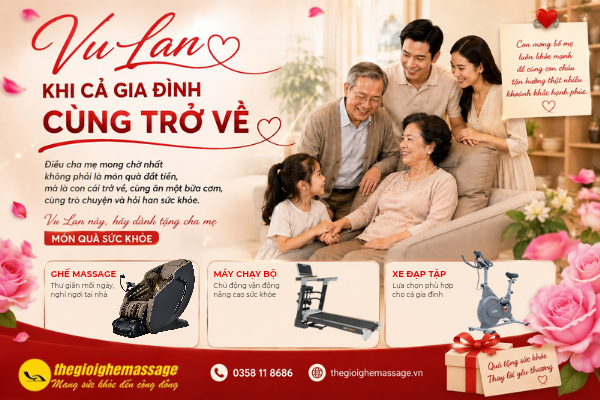 Vu Lan – Khi cả gia đình cùng trở về, trao quà sức khỏe thay lời yêu thương