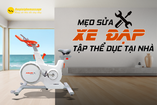 Top mẹo sửa xe đạp tập thể dục tại nhà nhanh gọn cho mọi gia đình