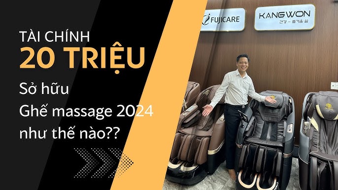 Tài chính 20tr mua được ghế massage như nào?