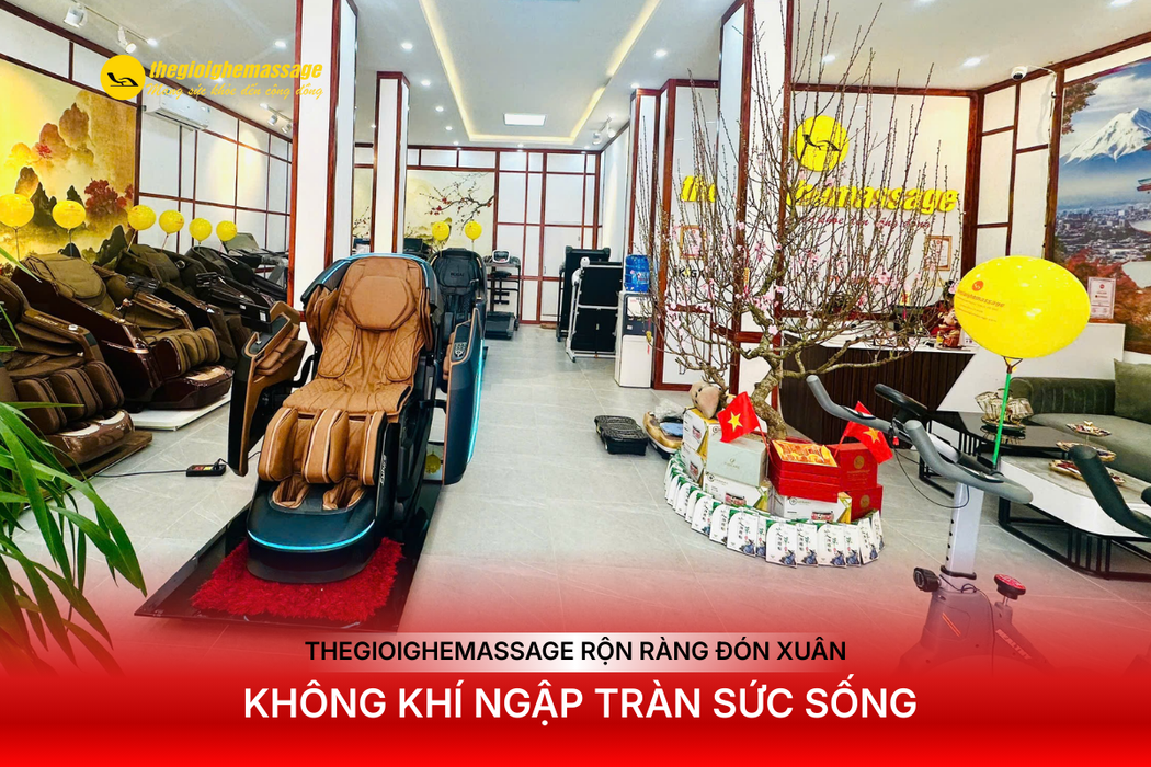 Thegioighemassage Rộn Ràng Đón Xuân – Không Khí Ngập Tràn Sức Sống