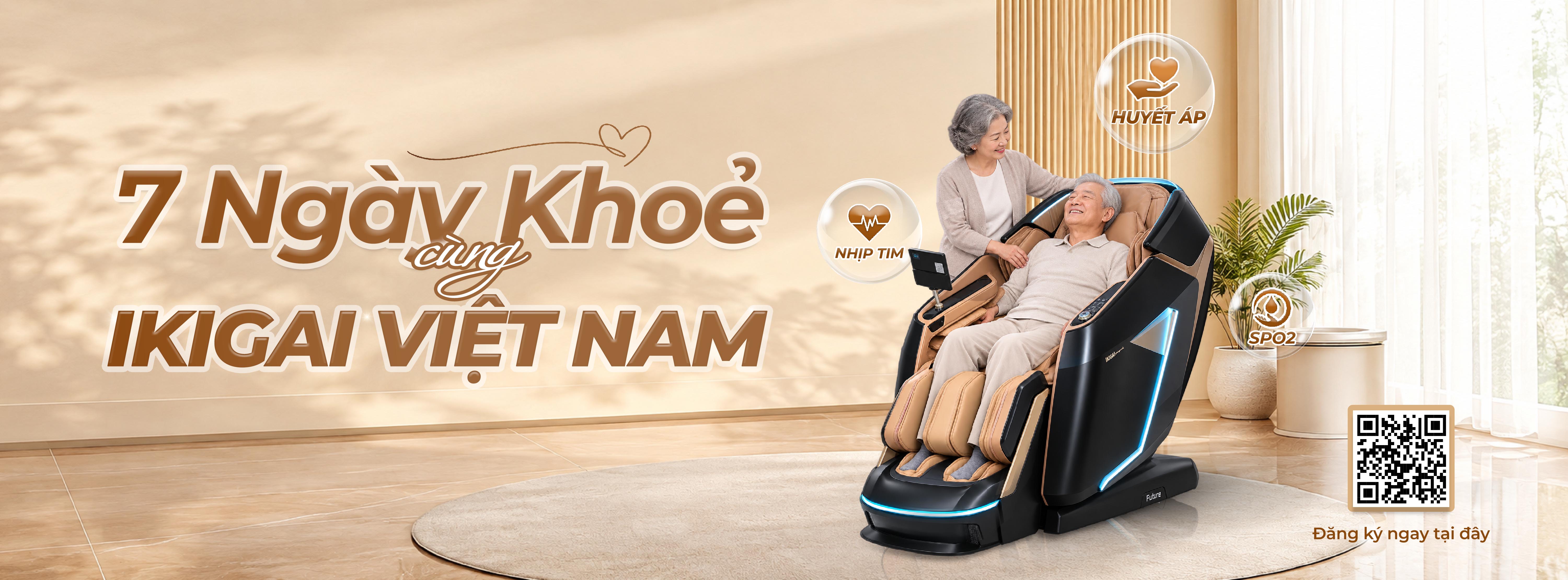 7 Ngày Khỏe Cùng IKIGAI – Chăm Sóc Sức Khỏe Tuổi 60+