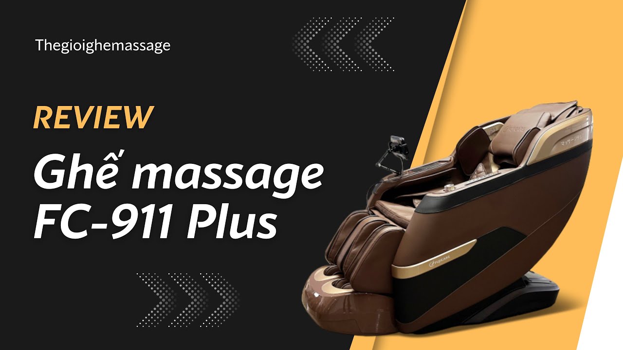 Review Ghế Massage Fujicare FC911 plus