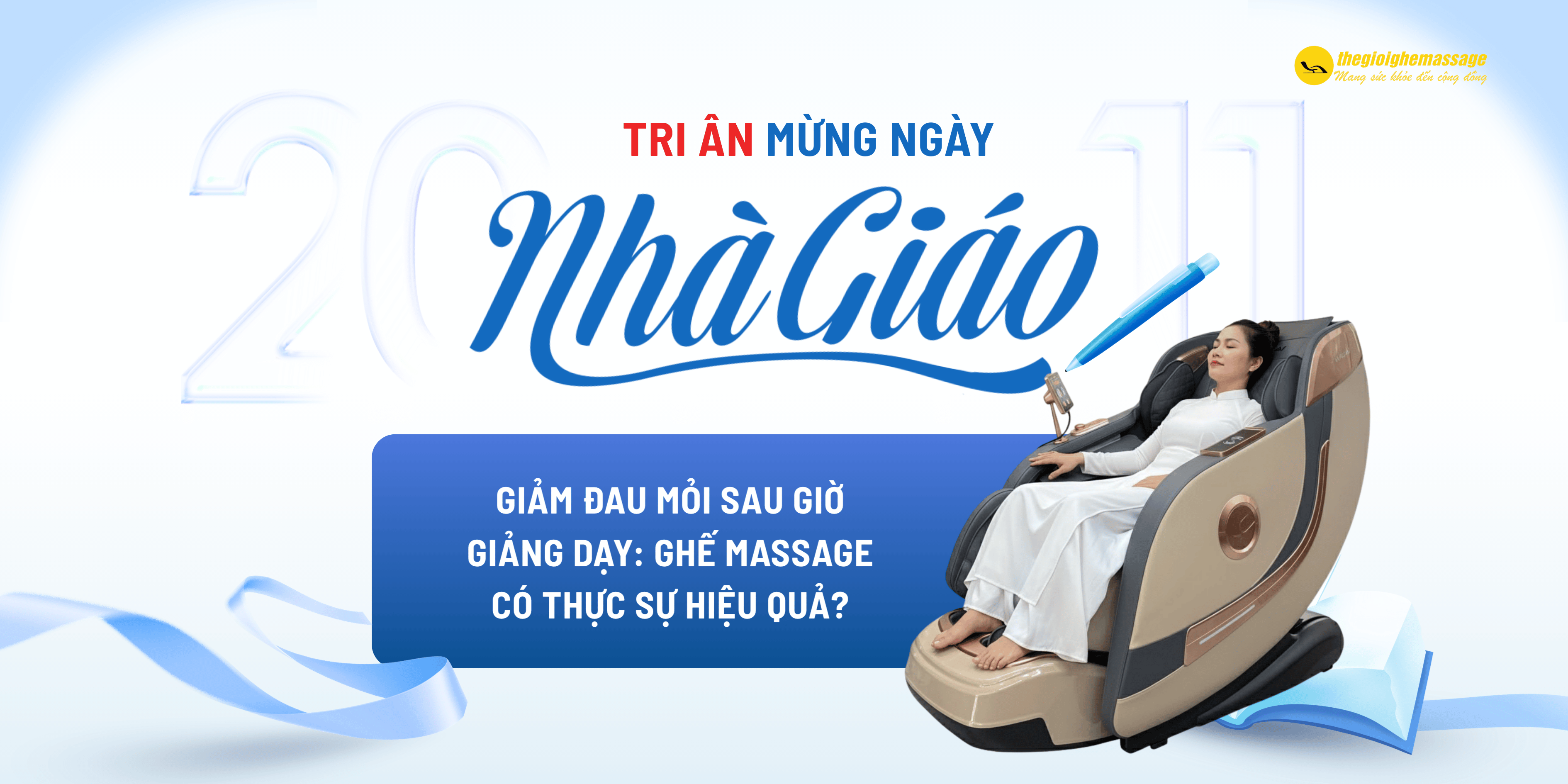 Giảm Đau Mỏi Sau Giờ Giảng Dạy: Ghế Massage Có Thực Sự Hiệu Quả?