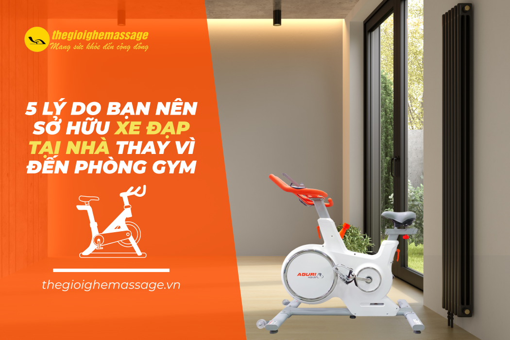 5 Lý Do Bạn Nên Sở Hữu Xe Đạp Tại Nhà Thay Vì Đến Phòng Gym