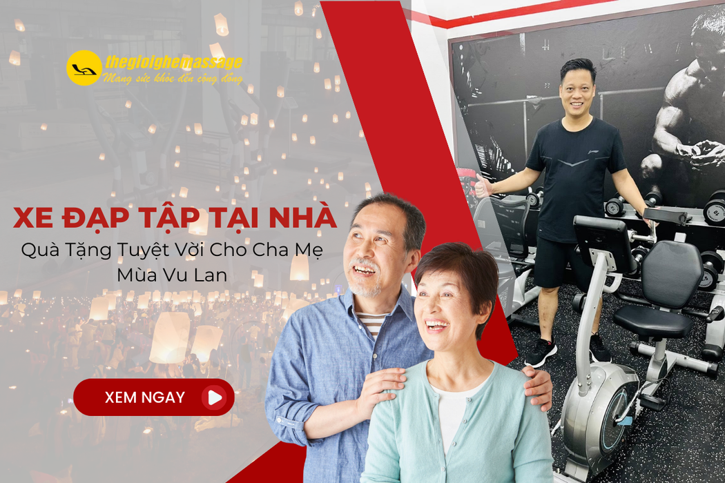 Xe Đạp Tập Tại Nhà – Quà Tặng Tuyệt Vời Cho Cha Mẹ Mùa Vu Lan