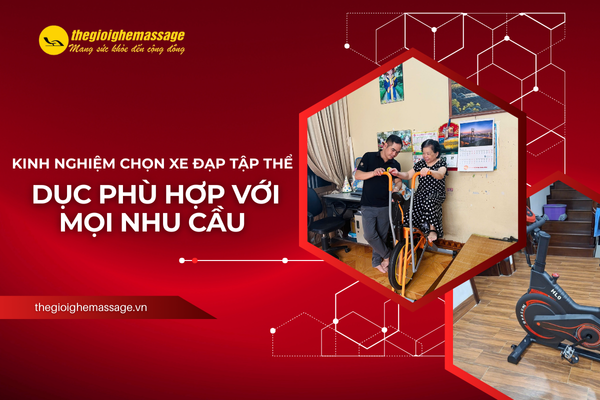 Kinh Nghiệm Chọn Xe Đạp Tập Thể Dục Phù Hợp Với Mọi Nhu Cầu