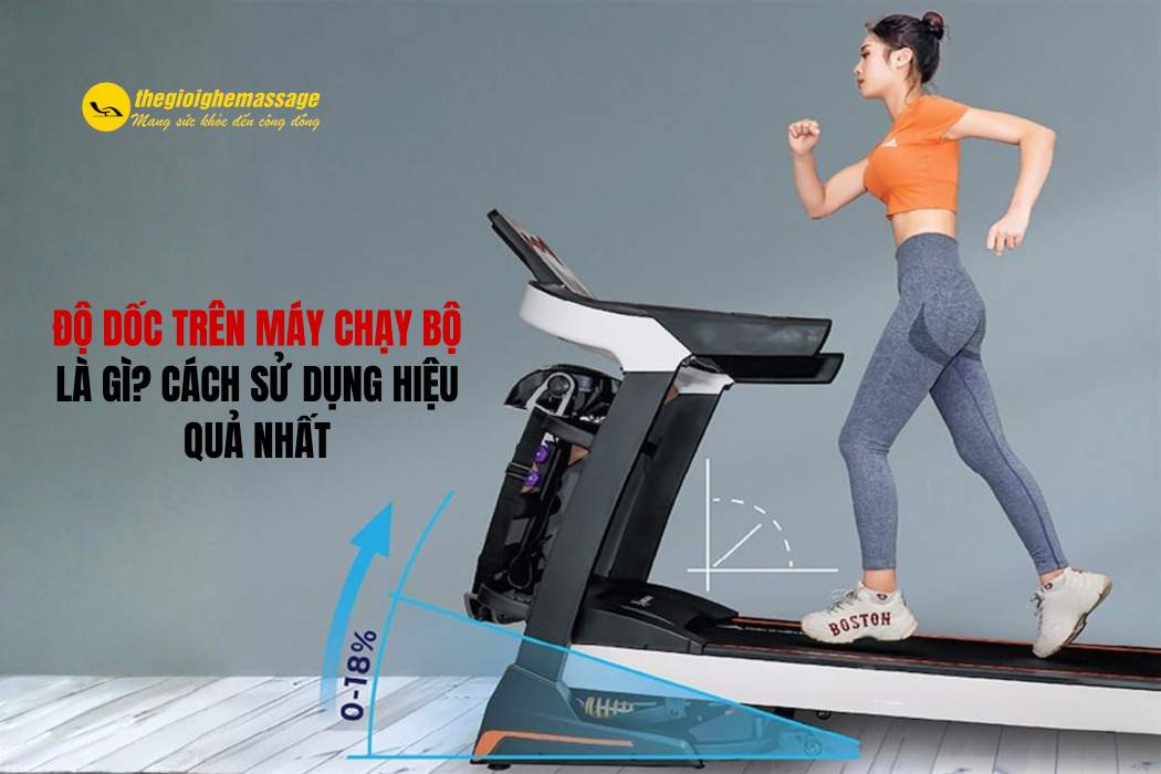 Độ Dốc Trên Máy Chạy Bộ Là Gì? Cách Sử Dụng Hiệu Quả Nhất