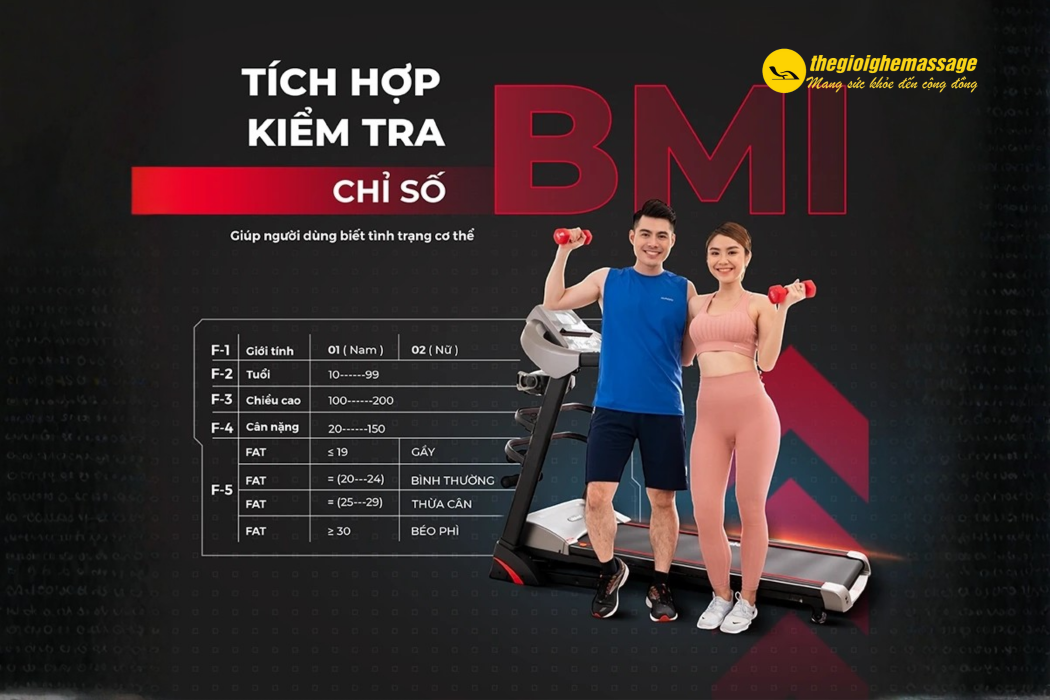 Tính Năng Đo BMI Trên Máy Chạy Bộ Có Chính Xác Không?