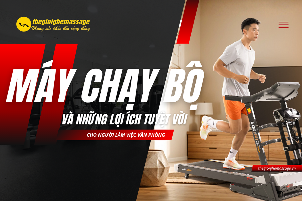 Máy Chạy Bộ Và Những Lợi Ích Tuyệt Vời Cho Người Làm Việc Văn Phòng