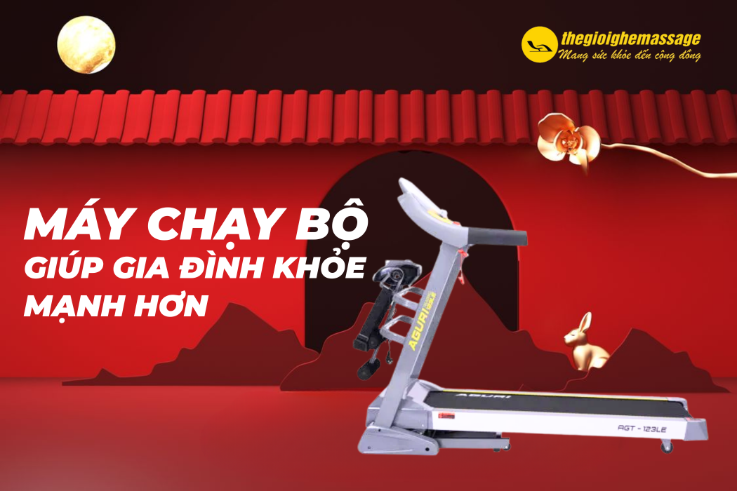 Máy Chạy Bộ Giúp Gia Đình Khỏe Mạnh Hơn Trong Dịp Trung Thu