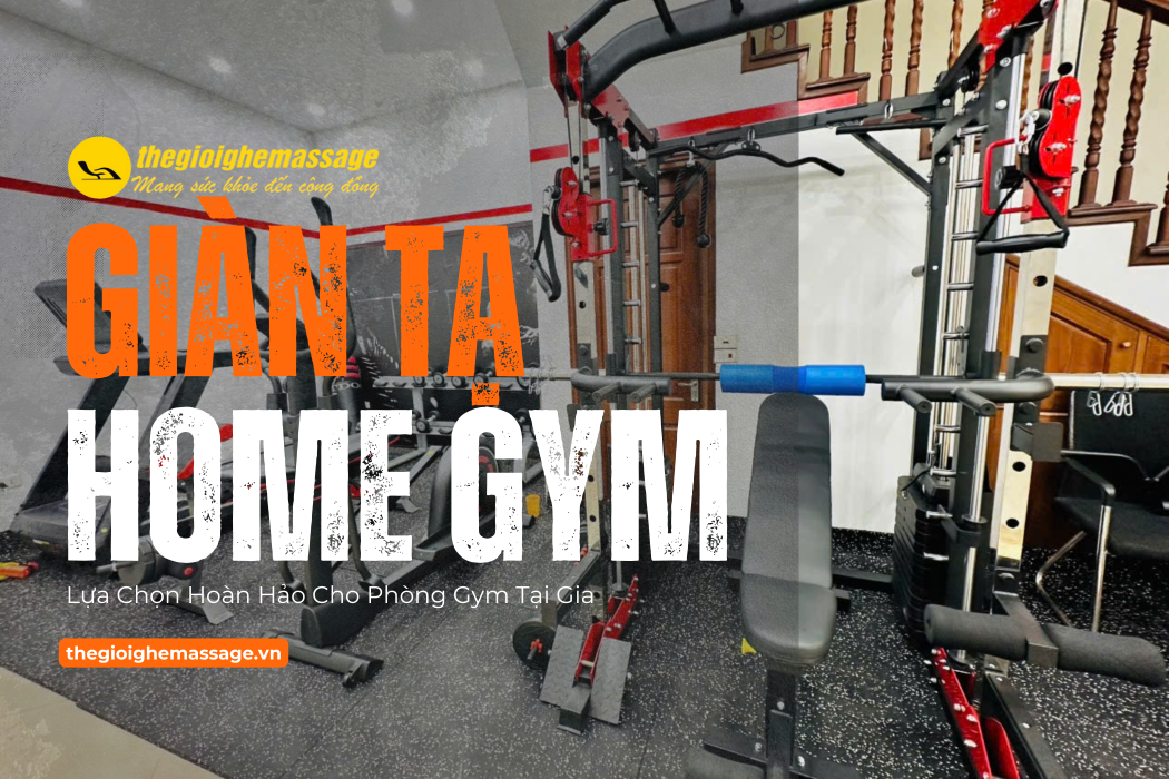 Giàn Tạ Home Gym – Lựa Chọn Hoàn Hảo Cho Phòng Gym Tại Gia