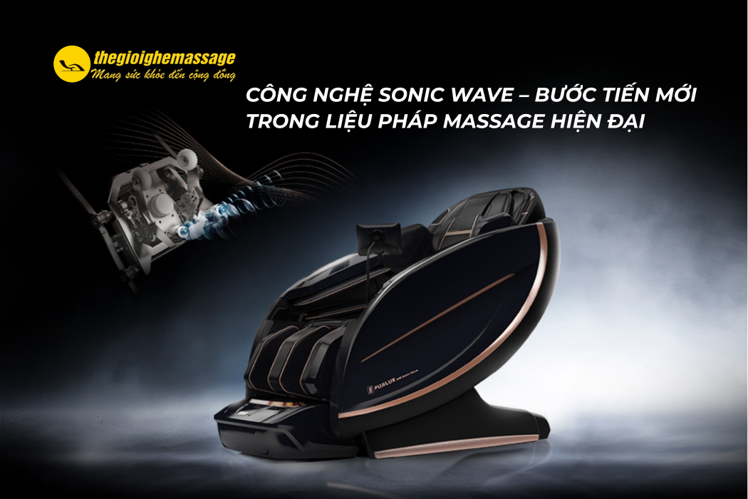 Công Nghệ Sonic Wave – Bước Tiến Mới Trong Liệu Pháp Massage Hiện Đại