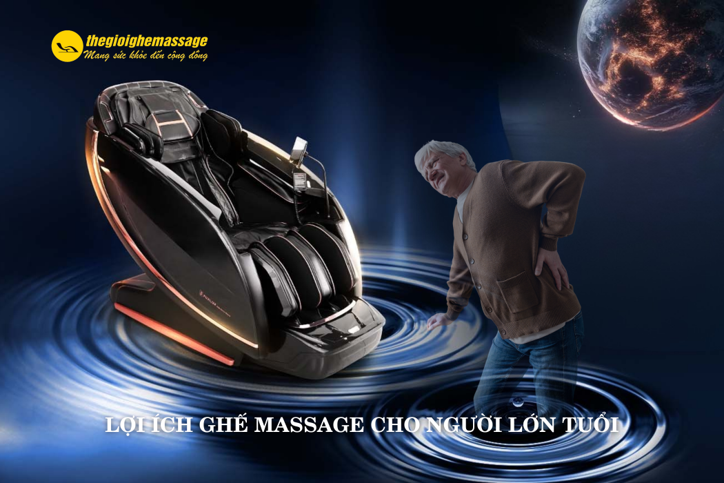 Lợi Ích Ghế Massage Cho Người Lớn Tuổi