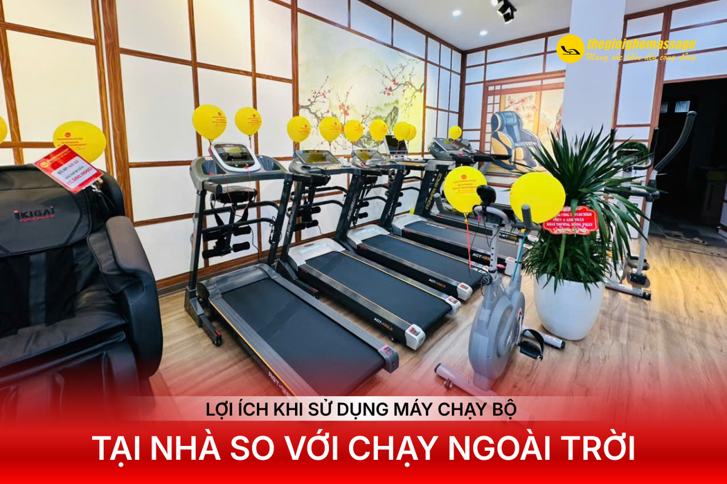 Lợi Ích Khi Sử Dụng Máy Chạy Bộ Tại Nhà So Với Chạy Ngoài Trời