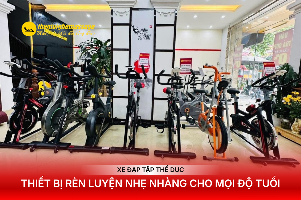 Xe Đạp Tập Thể Dục – Thiết Bị Rèn Luyện Nhẹ Nhàng Cho Mọi Độ Tuổi