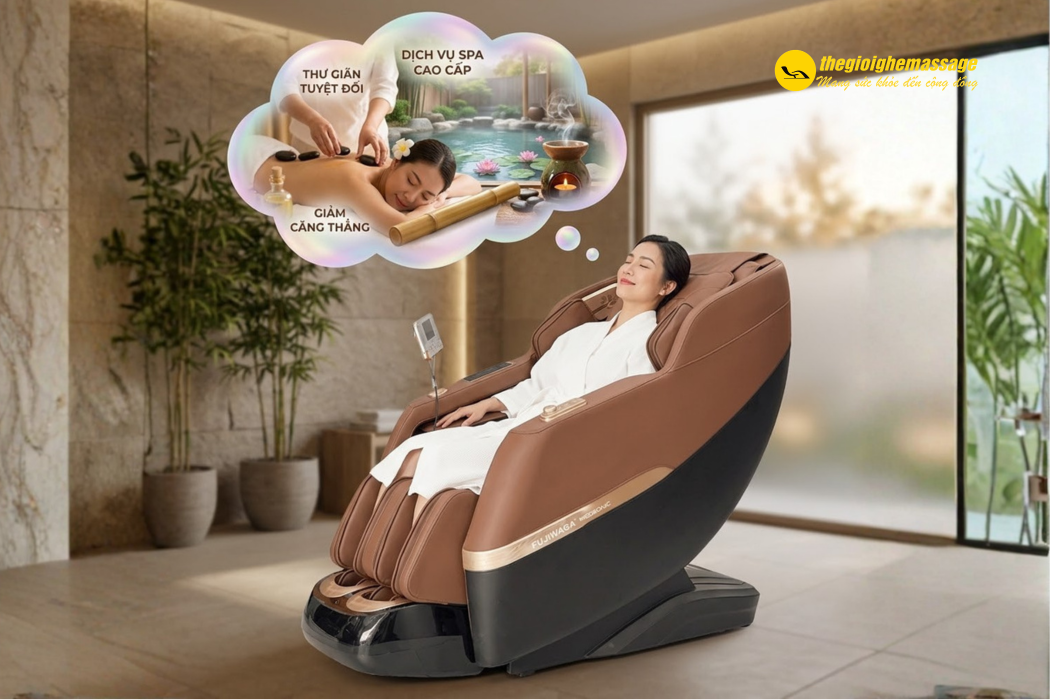 Ghế Massage Có Thay Thế Được Đi Spa Không?