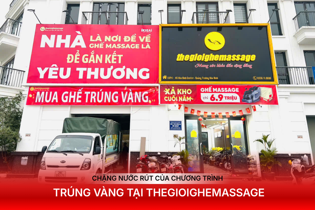 Chặng Nước Rút Của Chương Trình Trúng Vàng Tại Thegioighemassage